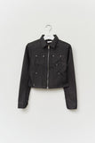(W) May Rivet Denim Jacket