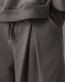 Valley Tuck Washed Sweat Balloon Pants
