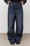 Flush Wide Washed Denim