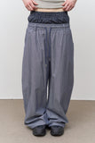 Tale Striped Sagging Pants