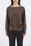 Boca One-Shoulder Belt Set Knit