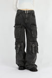 Fuse pocket black denim