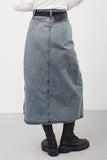 Jess Strap Denim Skirt
