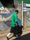 Hip-hop Tuck Bermuda Pants