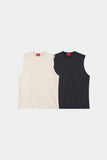 Fog Distressed Sleeveless