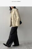 Pocket Fringe Half Tweed Jacket