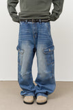 Double Dart Cargo Denim