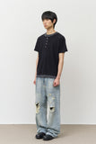 Kenz Buckle Layered Top