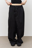Cage Button Wide Pants