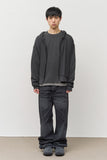 Cold Striped Zip Hoodie