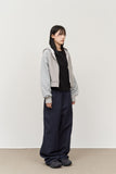 (W) Monk Dot Zip Up