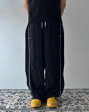Nylon Piping Snap Pants
