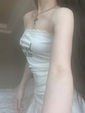 Thankstoo Lace Tube Top