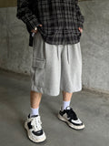 Two-Tuck Bermuda Cargo Sweatpants
