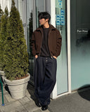 Giwoo Curved Denim Pants