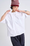Cut-off oversize t-shirt