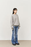 (W) Stitch Low-rise Bootscut Denim