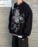 Spray brushed sweatshirt