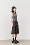 (W) Deric Pocket Pleats Skirt
