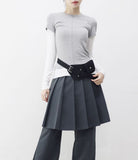 Kendall color matching short sleeve layered T-shirt