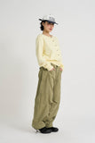 Ciel round button-up cardigan
