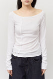 (W) Lunch Eyelet Top