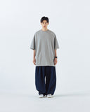 [AG] Layered Essential Label Half Tee