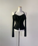 Brissen lace off-shoulder top