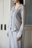 Mine square neck blouse
