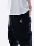 EMBOSSED BOOTCUT RIVET DENIM