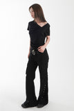 CURVED DRAPE TOP