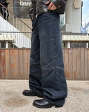 Hachi cut denim pants