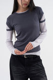 Dove ribbed long sleeve