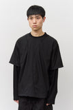 Race Stitch Layered Top