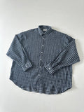 Summer Wrinkle Check Shirt