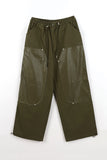 Chrome rivet banding pants