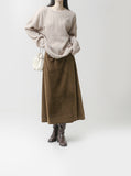 [1+1] Daily Ribbed Knit Sweatshirt