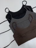 [Set] Liz Herringbone Bustier Two-Piece