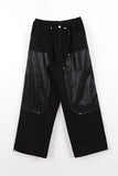 Chrome rivet banding pants