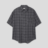 Koo Linkle Check Half Shirt
