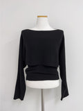 [Tube top SET] Monica Wool Layered Bolero