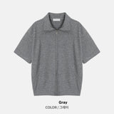 Cozy Rivet Half Zip Up