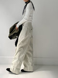 Heart Neck Ribbed Slim Knit