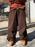 Cotton Sunflower Parachute Pants