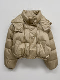 Peb Hood Crop Padding