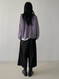Angora Cuffs Overfit Knit