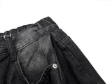 Lumos Pintuck Bermuda Denim