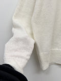 [Planning] Viscose V-neck loose fit knit
