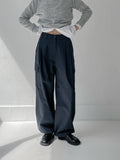 Moose Two-Way Cotton Cargo Wide Pants