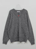 [Planning] Viscose V-neck loose fit knit